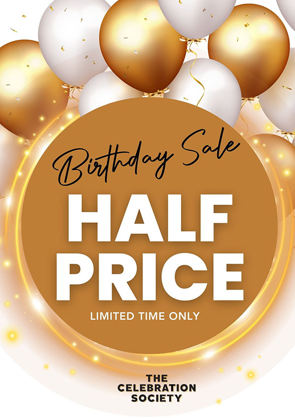 First Birthday Graphics - Instore Sign