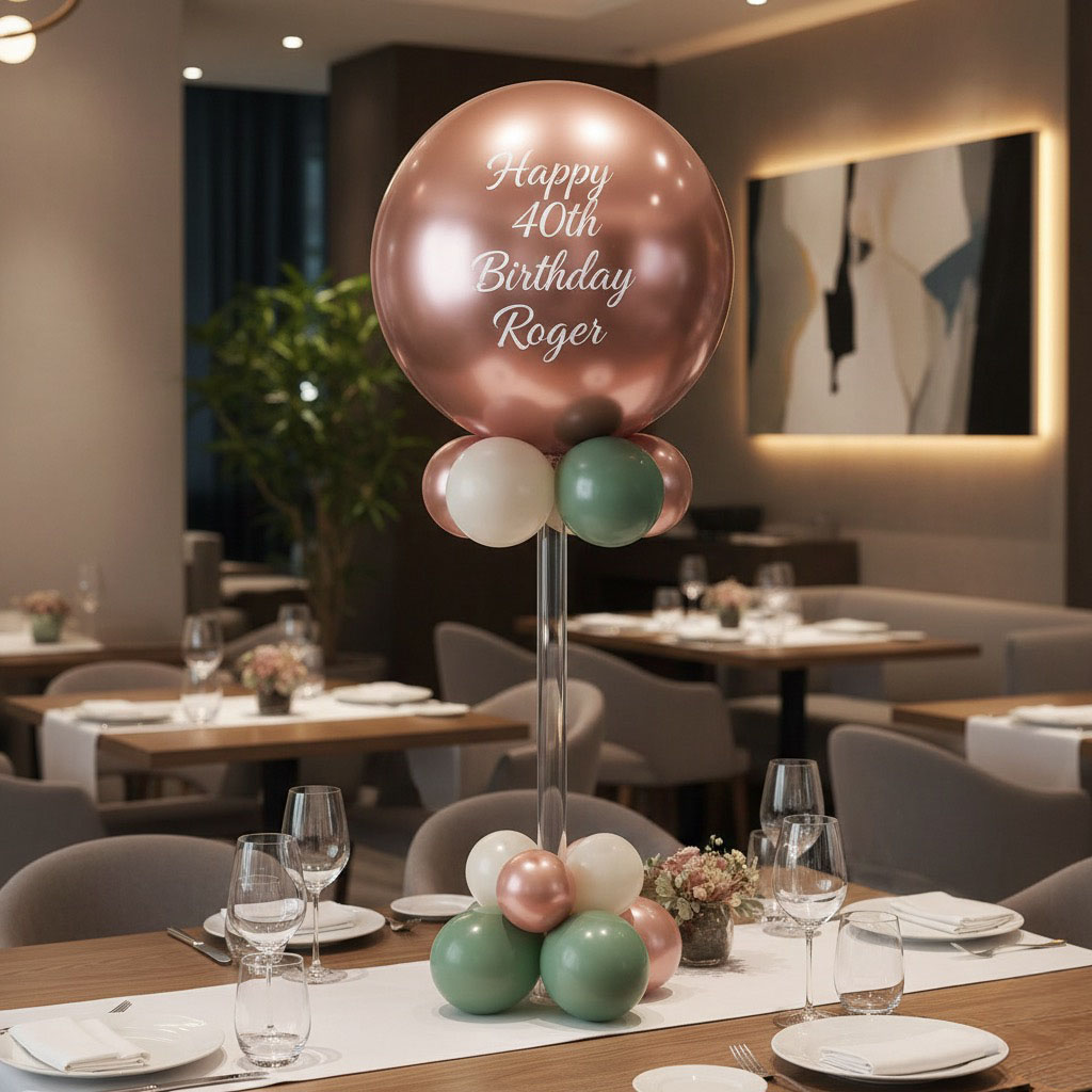 Air-filled-Balloon-Arrangement-Lifestyle Balloon Bar at The Celebration Society