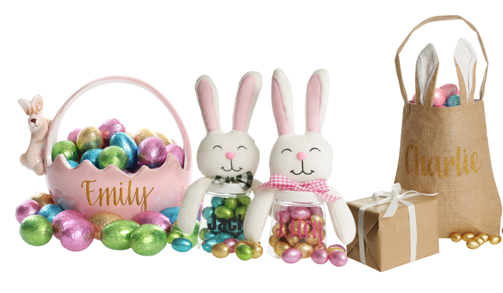 Personalised-Easter-Basket-Bowl-Treat-Jar-Burlap-Tote-Bag