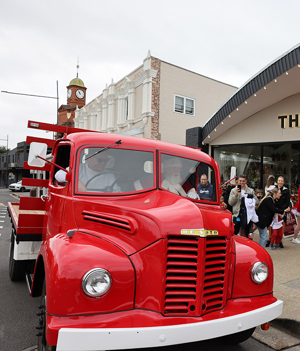Santa Arrival The Celebration Society