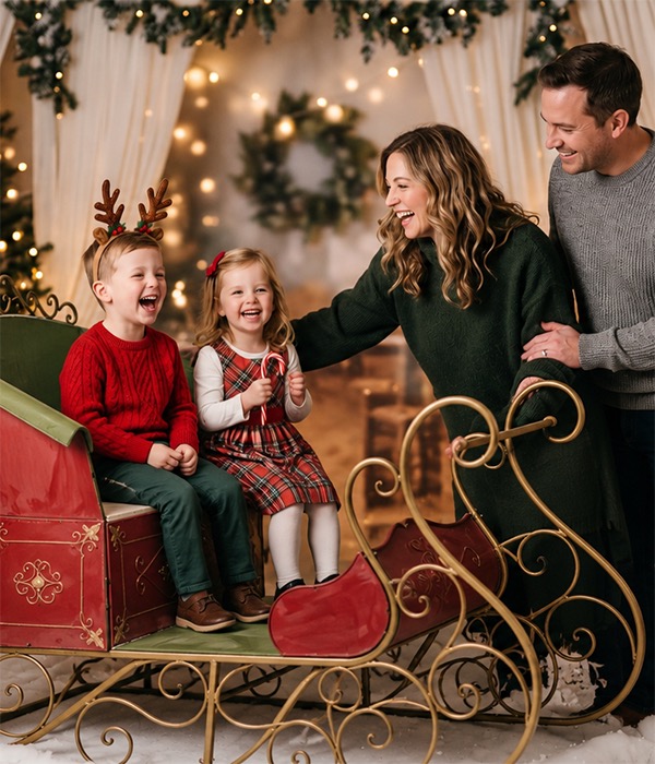 Sleigh Phtoo booth