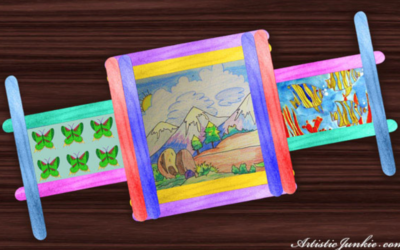 Unique Ways to Display the Kids’ Easter Masterpieces